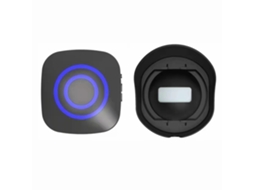 Campainha Sem Fio Com Detecção De Movimento, Design À Prova Dágua E Sinal De Boas Vindas Compartilhado. Brilvibera