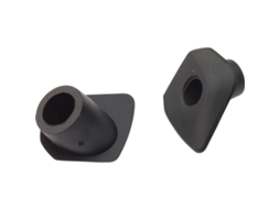 Peças de garfo Rockshox Cover Kit Csu Rs1 Includes Air Side And Damper Side Cover