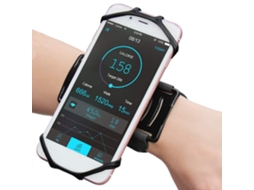 Braçadeira Giratória 360° Destacável Para Corrida, Compatível Com Celulares De 4 A 6,5 ​​polegadas.