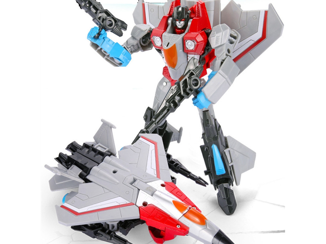 Haizhixing H606 18 Cm Transformação Robô Carro Brinquedo Figuras De Ação Modelo Brinquedos Clássicos Crianças Menino Presente Aquaforge