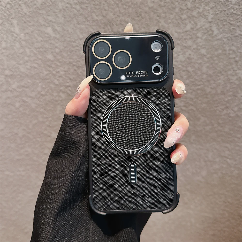 Capa Magnética Para Iphone 13 (preta), Protege A Lente Da Câmera E É Resistente A Impactos.