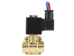 Válvula Solenoide Diafragma N/c 2 Vias G3/8 Para Água Ar Ac110v Latão