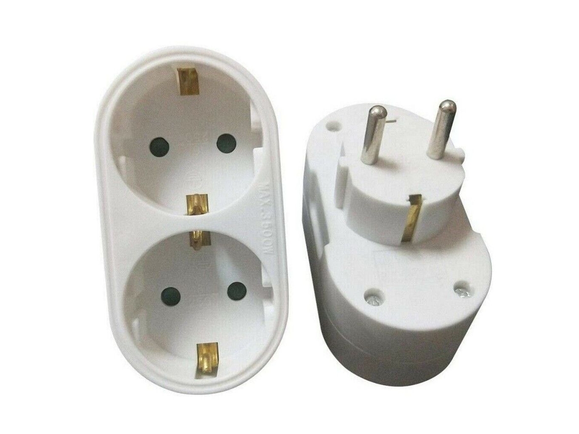 Tomada Schucko De Alta Segurança, 16a/250v, Leve E Ultracompacta Para Uso Em Viagens Internacionais
