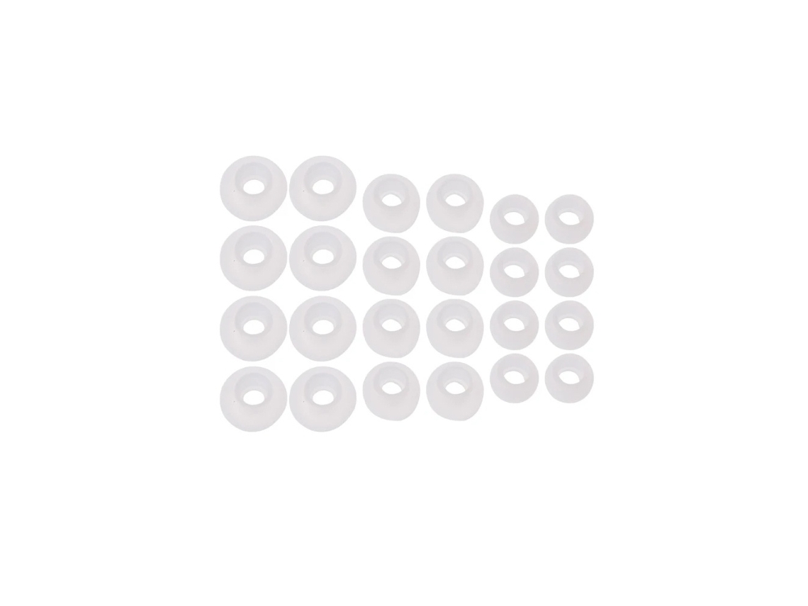 Protetores auriculares Lurelia para ouvintes (p/m/g), em silicone.