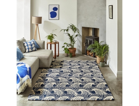 Tapete SCION Waveride (Azul - 250x350 cm)