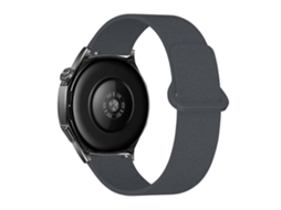 Pulseira De Relógio Em Silicone Magnético Macio Com Estampa De Madeira Cloud Wood E Fecho Reverso.