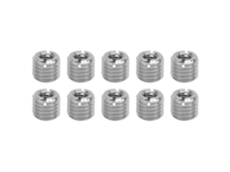 Conjunto De 10 Insertos Roscados Redutores Para Reparo Porcas, Com