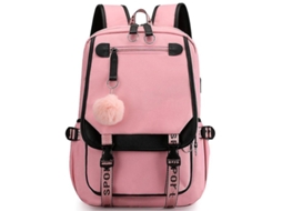 Mochila Escolar Estudiante de Viaje de Ocio Ligera com Amplio Espacio e Material Nylon Resistente 3 S/MARCA