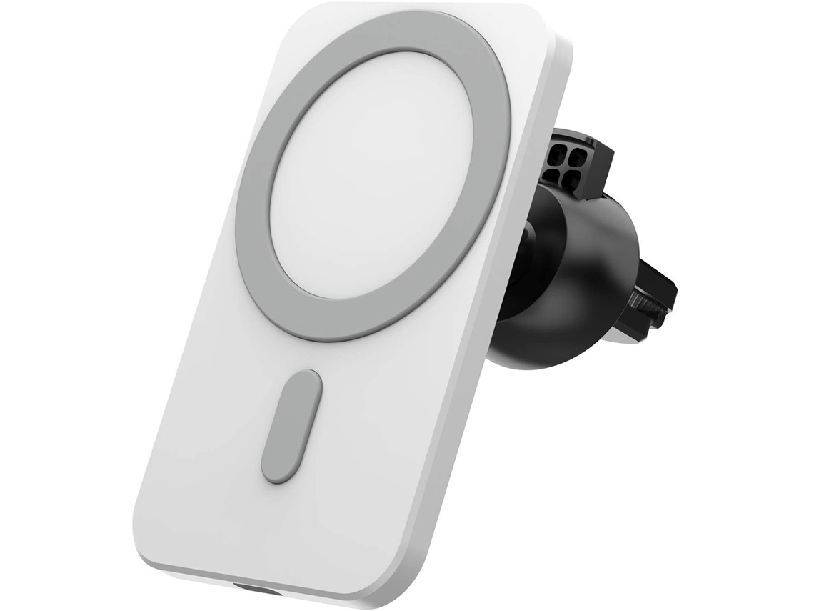 Carregador Magnético Sem Fio Para Carro Com Carregamento Rápido De 15 W Para Celulares Qi.