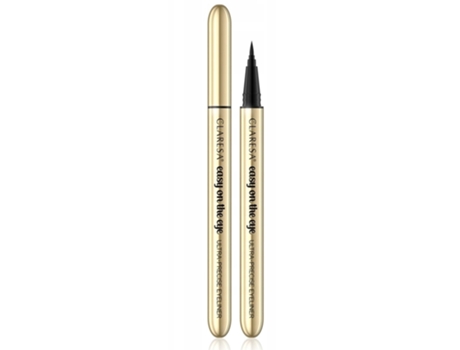 Claresa Precision Liquid Eyeliner, 4g Effortless Application Intense Black Finish 4mass