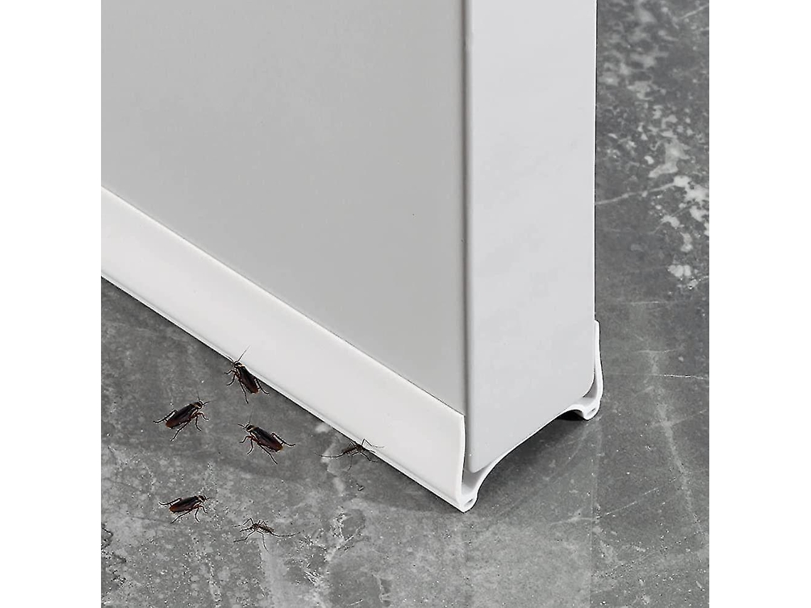 Lurelia Corta-vento Inferior Para Porta Dupla Face Pvc 96 Cm 1 Cm 4,8 Cm Parte Inferior Impermeável