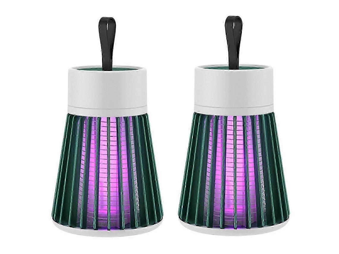 Pacote Com 2 Mata Mosquitos Com Carregamento Usb, À Prova Dágua, Adequado Para Casa, Acampamento, Piquenique, A Olysi Shop
