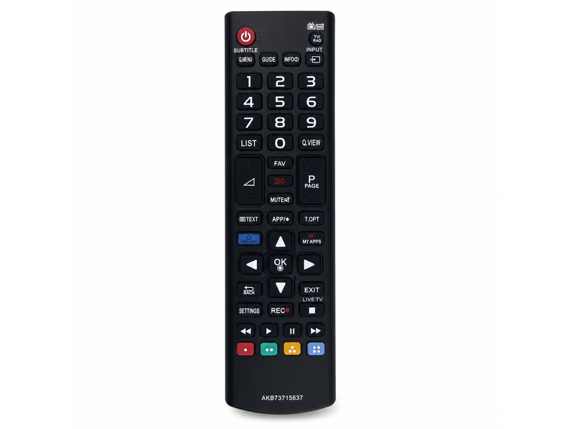 Comando À Distância Para Tv Compatível Com Lg Akb73715637, Sem Programação_zhd