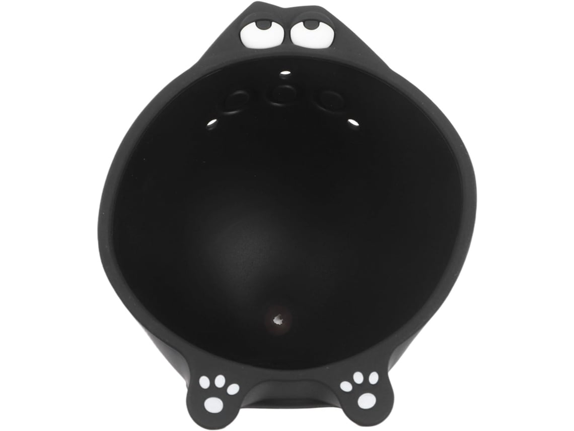 Capa Protetora De Silicone Preta Resistente A Impactos Para Echo Spot 2024
