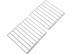 Régua De Aço Inoxidável Supvox, 2 Peças, Alinhamento Preciso Para Pintura De Pedras Preciosas, Ferramenta Quadrada E