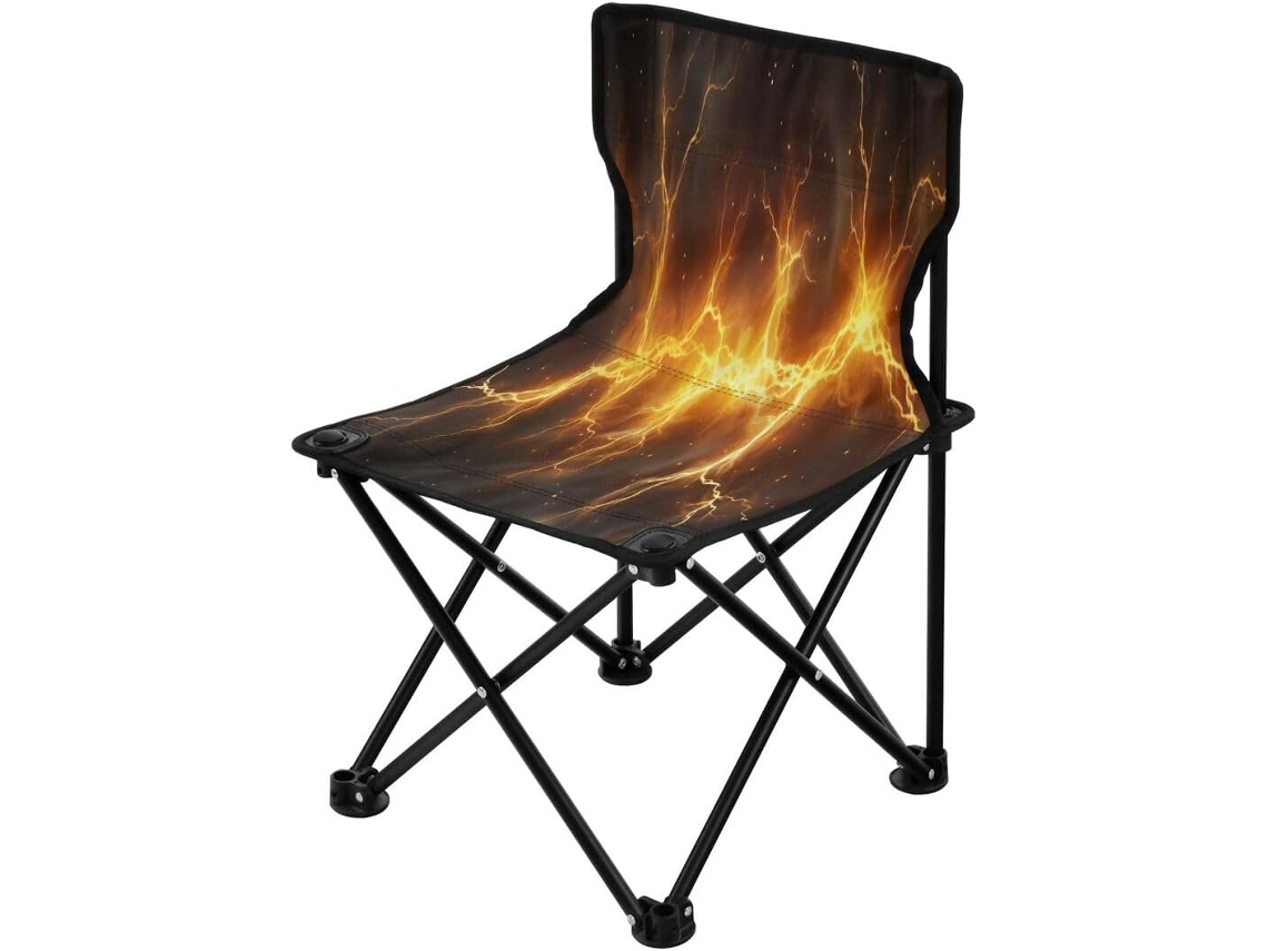 Rodo Alipis em Nylon, Tecido, Pe Dobrável portátil leve resistente para Camping S/MARCA