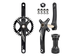 Lurelia Pedivela De Bicicleta Para Mtb/btt Liga De Alumínio 170/175 Mm 175 Mm 104 Bcd 170 Mm 645 G Leve Dentes Largos/estreitos