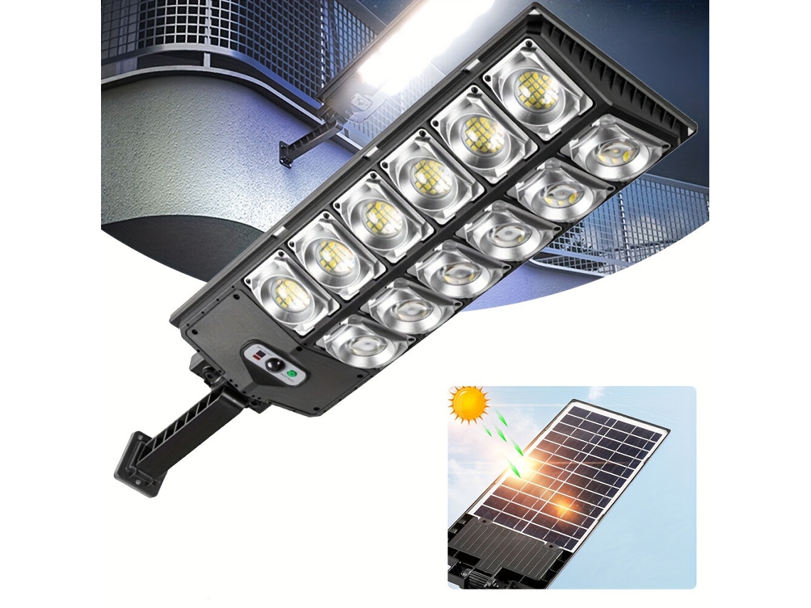 360led-360led Sensor De Movimento Luz De Rua Solar Luz De Jardim Para Casa Ao Ar Livre Super Brilhante À Prova De Água Controlo Remoto Indução Do Corp