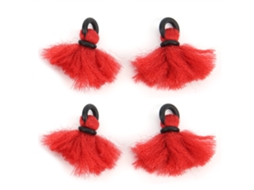4 Indicadores de Pesca com Mosca Float Vermelho