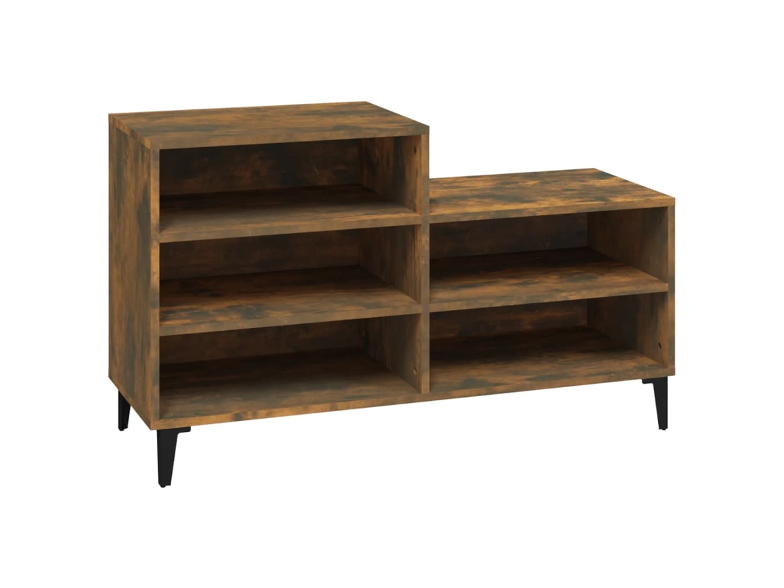 Sapateira MAISON EXCLUSIVE Derivados Madeira Carvalho Fumado (102x36x60 cm)