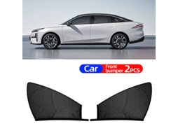 Proteção Solar Chrui Para Janela Lateral Dianteira Carro 2un (preto)