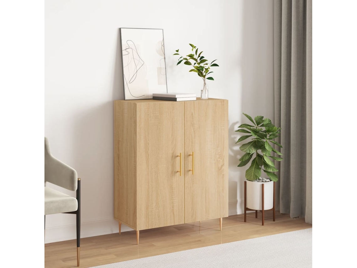 Aparador 69,5x34x90 cm Derivados de madera de roble Sonoma