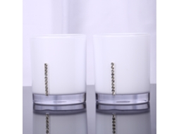 Conjunto 5pcs Acessórios Banheiro Acrílico Roxo: Copo, Suporte Escova, Prato Sabão, Emulsão