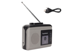 Rádio Cassete Portátil Hifi Stereo LAXISCREED