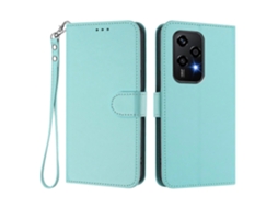 Capa De Couro Com Suporte E Alça De Pulso Para Honor 200 Lite