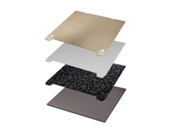 Base Pei Peo Para Impressora 3d Ender-3 S1/s1 Pro/end-5 S1/k1 Superfície Texturizada/lisa 235x235mm
