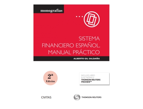 Livro Sistema Financiero Español. Manual Práctico (Papel + E-Book) de Alberto Gil Saldaña (Espanhol)