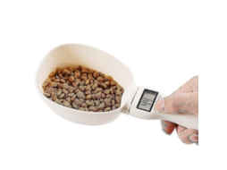 800g/1g Copo de Escala Alimentos para Gato Cachorro Alimentando Tigela Cozinha Colher Sopa GOKOCO