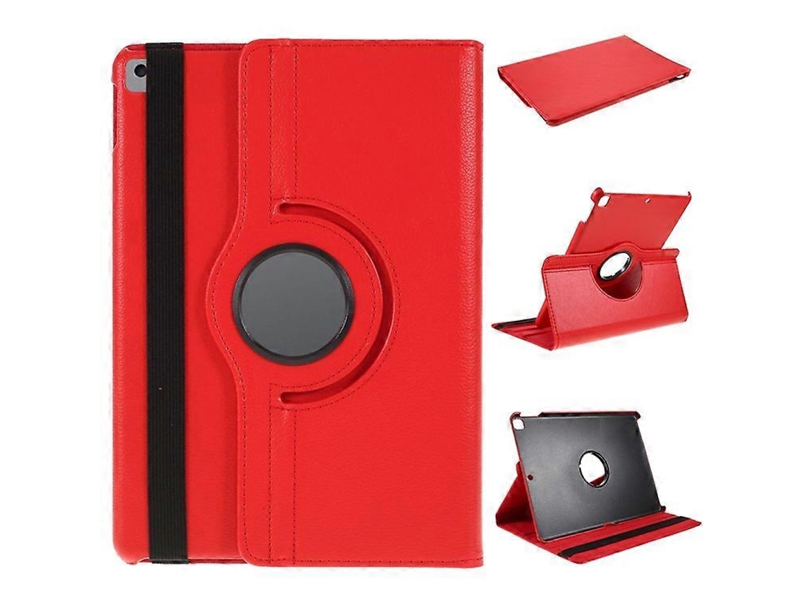 Capa De Couro Compatível Com Ipad 10.2 / (2020) / (2019) / Air 10,5 Polegadas (2019) / Pro 10,5 Polegadas (2017) Textura Litchi Rotati Webake (2021)