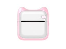 Impressora Térmica Bluetooth Portátil De Bolso 200dpi Recarregável Para Foto Documento Nota Rosa