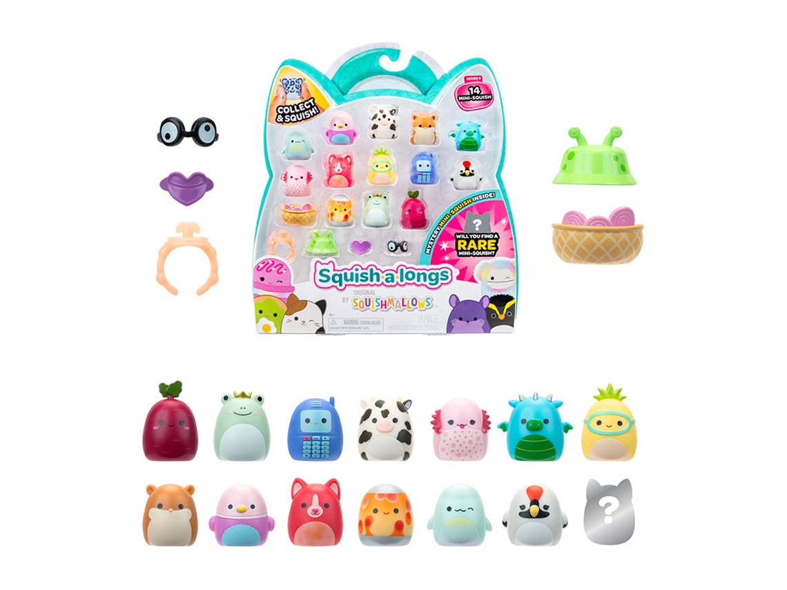 Squish-a-longs Pack De 14 Surtido