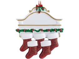 Laxiscreed Ornamentos De Natal Pendurados Para Árvores E Meias Decorativas Natalícias