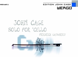 CD Gauwerky,Friedrich - Solo for Cello... (1CD)