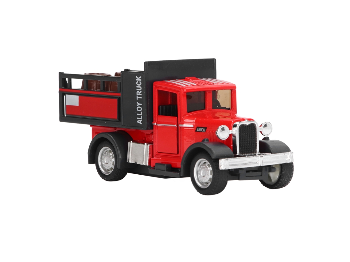 Primerox caminhão de Transporte Retro em Liga 1:32 Brinquedo Modelo para Crianças Colecionadores Presente