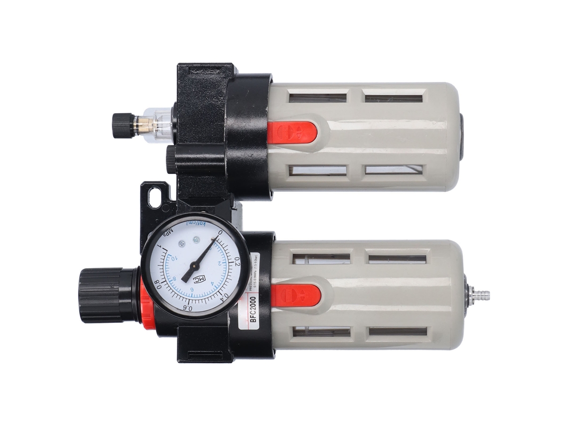 Filtro Regulador Pressão Ar Compressor Com Medidor