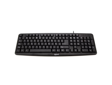 Teclado  CK-BASIC-105T QWERTY USB Preto