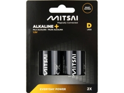 Pilhas Alcalinas MITSAI D (Outlet Caixa Aberta - 2 Unidades)
