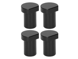 4 Blocos De Limite Para Mesa De Carpinteiro, Blocos De Cartão De Limite De Banco De Trabalho Com Diâmetro De 20mm Preto