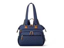 Mochila De Maternidade Hibbent 35x16x34cm (azul)