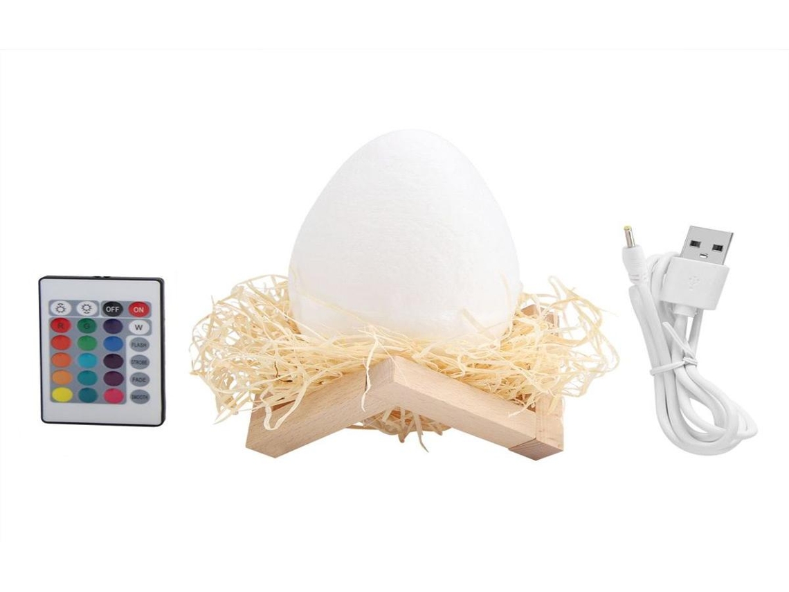 Luminária Noturna 3D Lurelia em formato de dinossauro, recarregável via USB, com controle remoto, sensor de toque e RGB para quarto infantil.