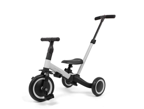 Leogreen Triciclos Infantis, Bicicleta De Equilíbrio 4 Em 1 Para Meninas E Meninos, Adequada Para Crianças De 1 A 3 Anos, Máximo De 25 Kg, Cinza