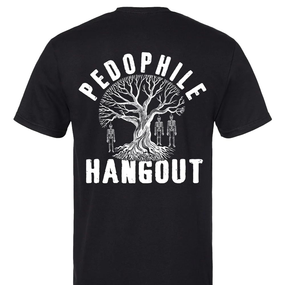Pedophile Hangout T-shirt Unisex Rockinstone Size:l