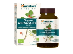Ashwagandha Orgânica, 60 Cápsulas HIMALAYA