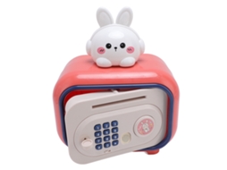 Primerox cofrinho Eletrônico para Crianças com Senha e Impressão Digital com Rolagem Automática de Dinheiro