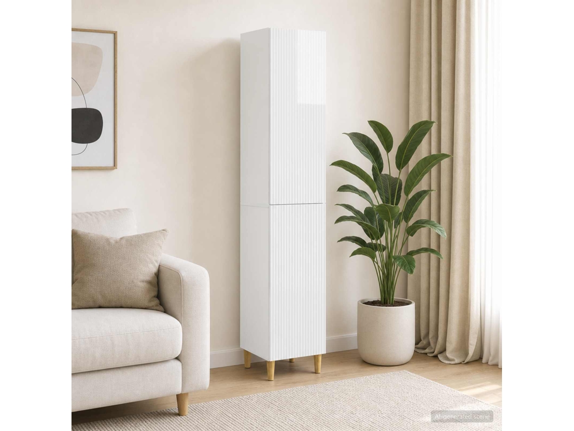 Vidaxl Conjunto De Gabinete 2 Pcs 33 X 34,5 X 90 Cm