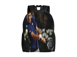 Mochila Novak Djokovic D164 Para Estudantes, Resistente E Leve, Impermeável E Com Alça De Ombro Respirável V164